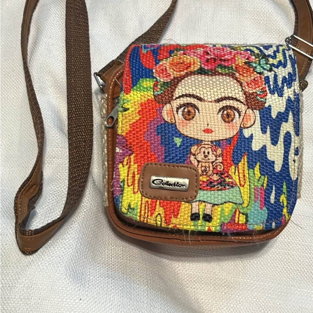 Collection B Multicolor Cartoon Crossbody Bag